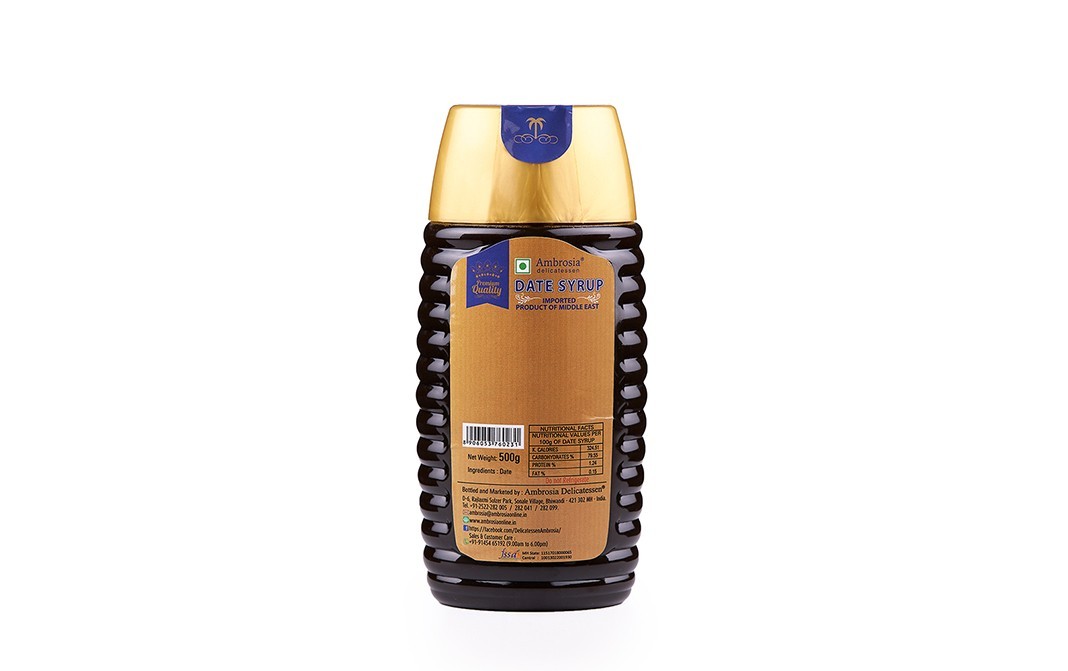 Ambrosia Delicatessen Date Syrup    Bottle  500 grams